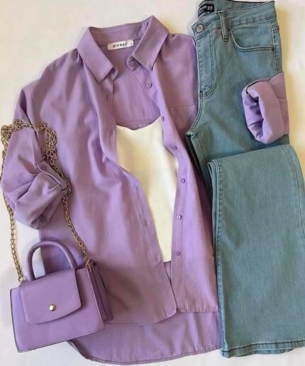 شومیز داکرون زنانه