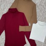 بادی یقه اسکی زنانه
