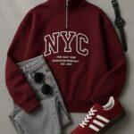 دورس نیم زیپ NYC زنانه