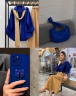 شومیز داکرون زنانه - Image 11