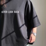 تیشرت باکسی NEVER زنانه