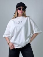 تیشرت باکسی 23 زنانه - Image 5