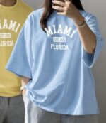 تیشرت باکسی Miami زنانه - Image 5