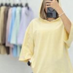 تیشرت کلاهدار زنانه