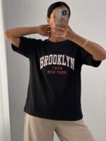 تیشرت باکسی BROKLYN زنانه - Image 4