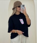 تیشرت باکسی Star Box زنانه - Image 6