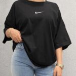 تیشرت باکسی Nike زنانه - Image 2
