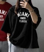 تیشرت باکسی Miami زنانه