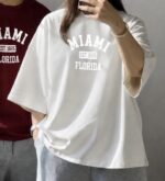 تیشرت باکسی Miami زنانه - Image 4