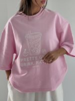 تیشرت باکسی Pretty Girl زنانه - Image 2