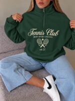 دورس نیم زیپ Tenis زنانه - Image 2