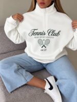 دورس نیم زیپ Tenis زنانه - Image 7